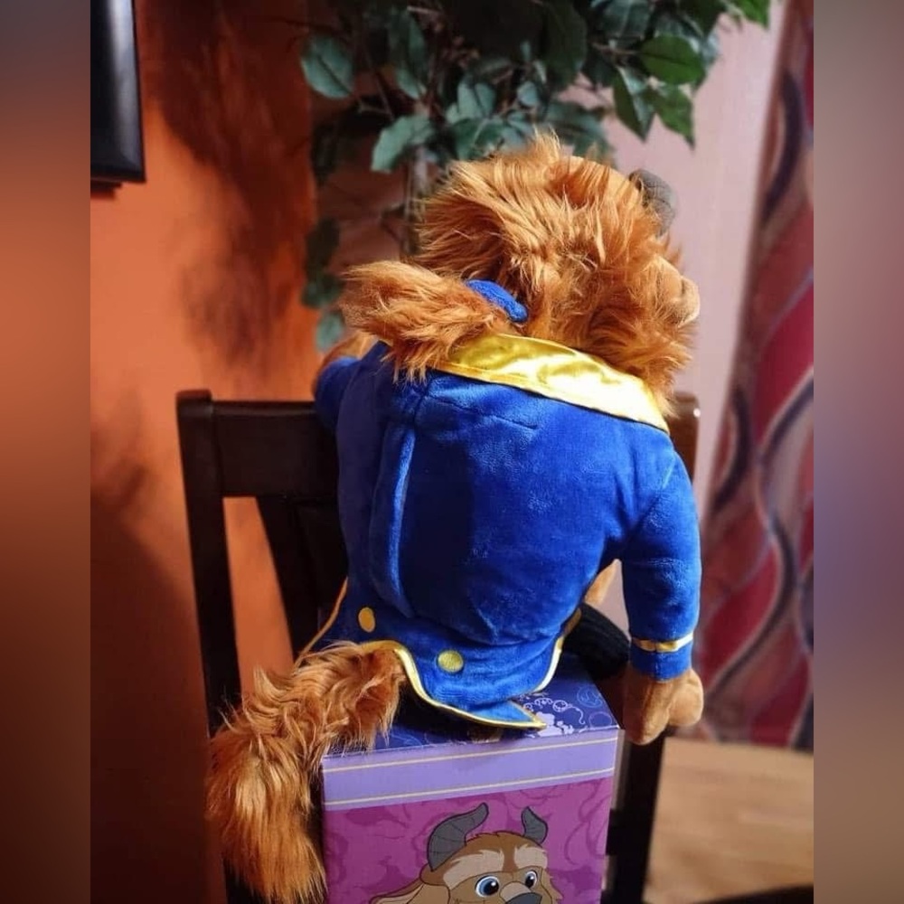 New Retired Disney The Beast Scentsy Buddy |Beauty and the Beast| NIB- $45 - Picture 4 of 11